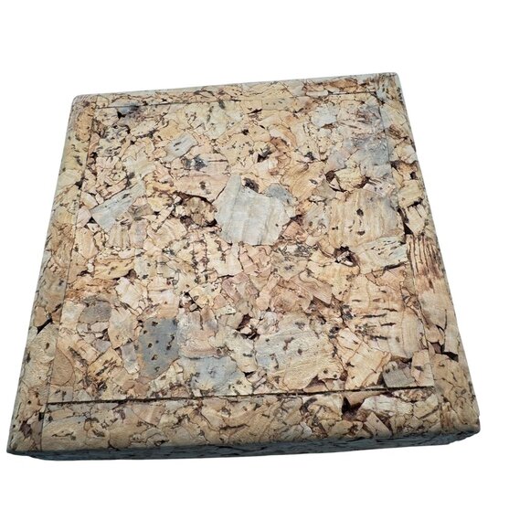 Tile Trinket Box Hand-Painted Portugal Rooster "O Galo De Barcelos" Cork 5.25" - Picture 5 of 7